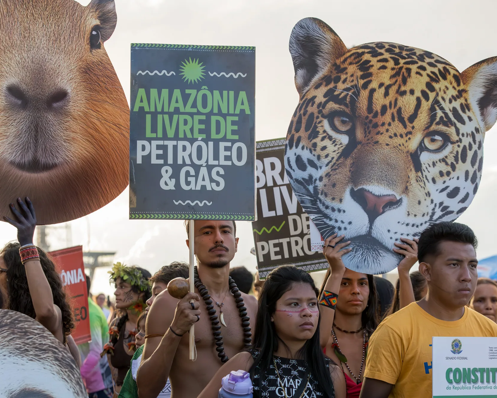 Ativistas se unem contra o avanço de petróleo e gás na Amazônia