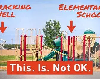 The playground at Sequoia Elementary School in Shafter, CA