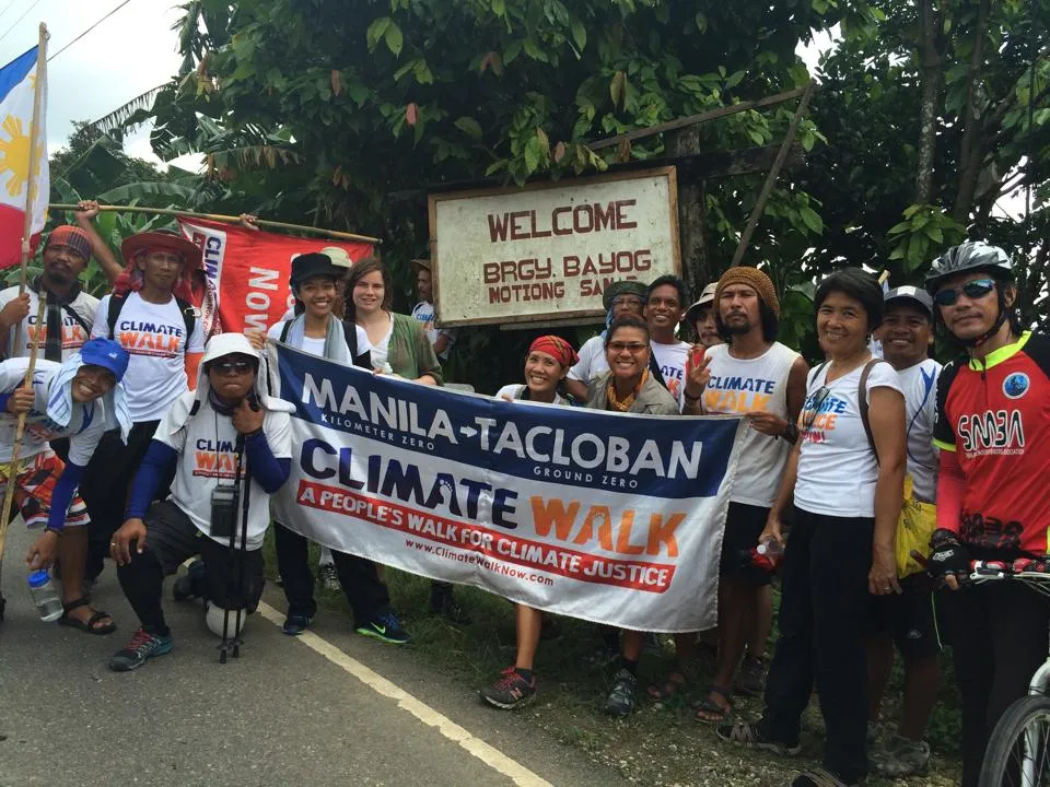 from the Climate Walk Facebook page