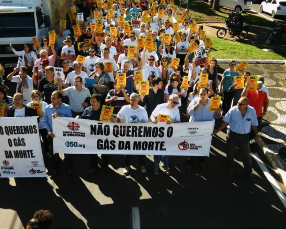 Photo : Nao Fracking Brasil
