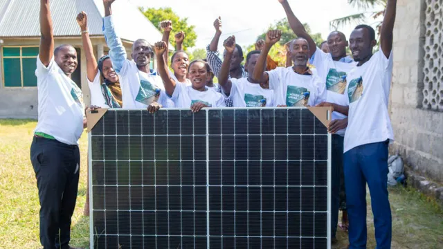 Communities in Tanzania driving the transition to renewable energy.