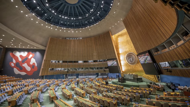 Salle de congres de l'ONU