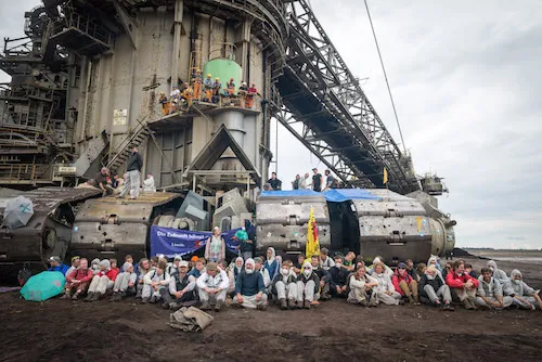 Activists in Germany shut down one of Europe's biggest coal mines