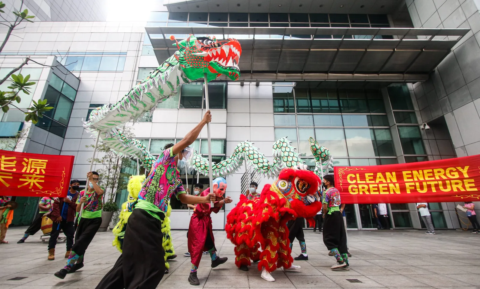 Action at the China Embassy 