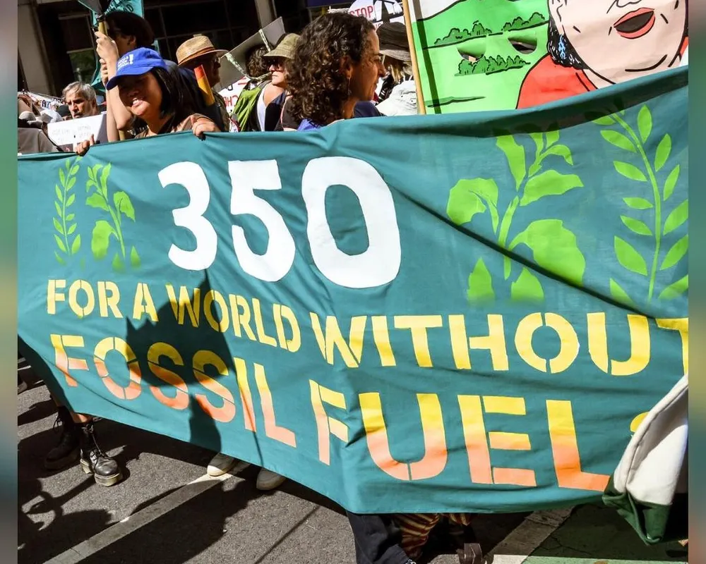 NYC Climate Week 2023 marches