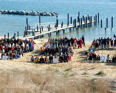 Polar Bear Plunge, Annapolis, Maryland, USA