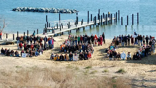 Polar Bear Plunge, Annapolis, Maryland, USA