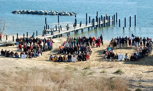 Polar Bear Plunge, Annapolis, Maryland, USA