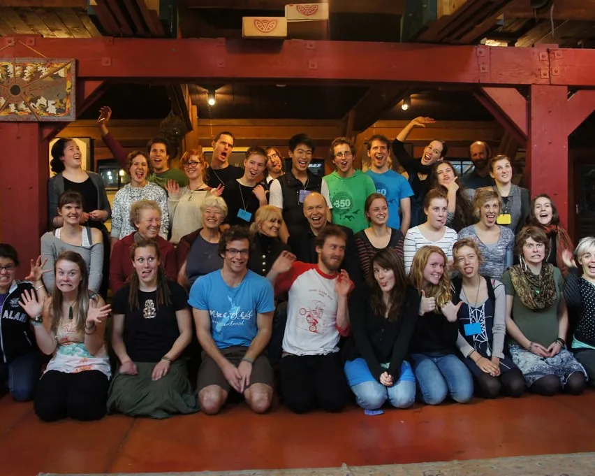 Workshop participants with Dr Hansen & co.