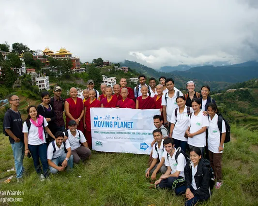 Moving Planet action in Nepal