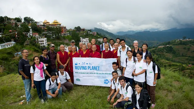 Moving Planet action in Nepal