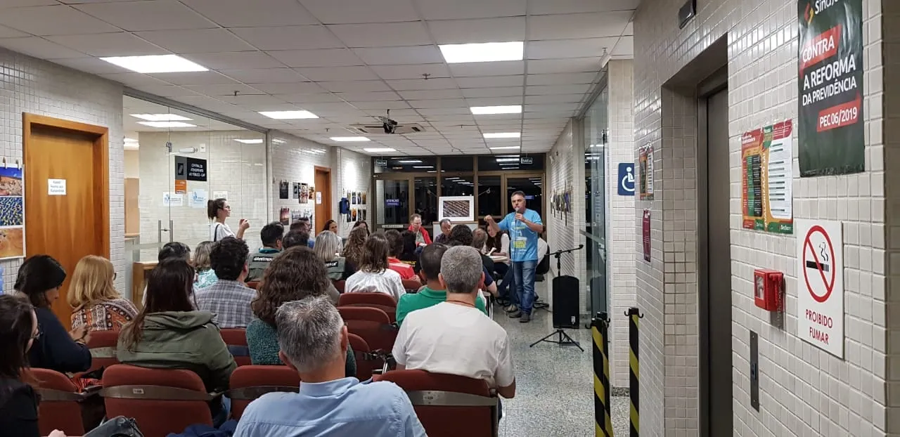 Luiz Afonso Rosário no evento "Aqui e agora - como chegar ao século XXII?"