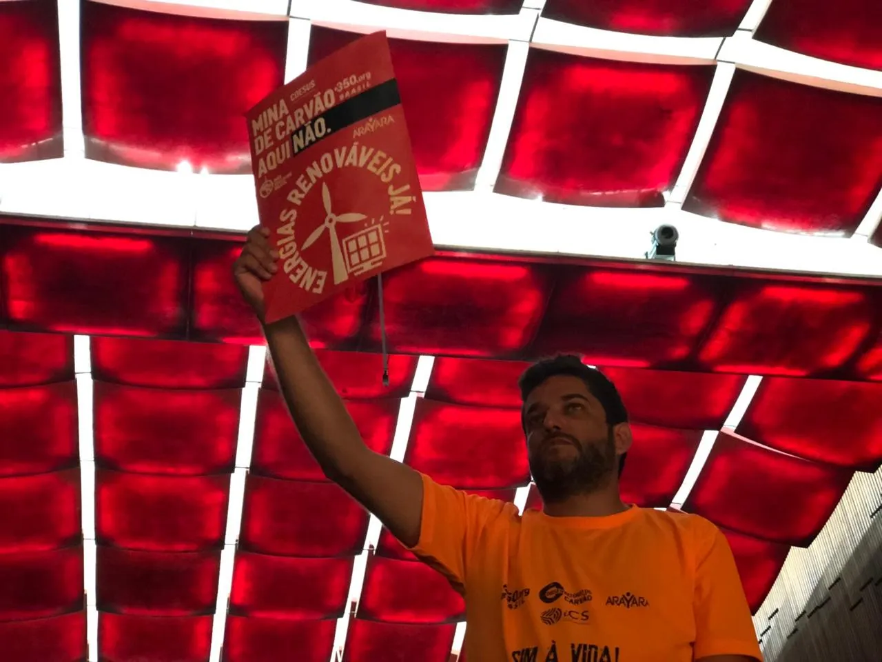 Renan Andrade ativista contra Mina Guaiba