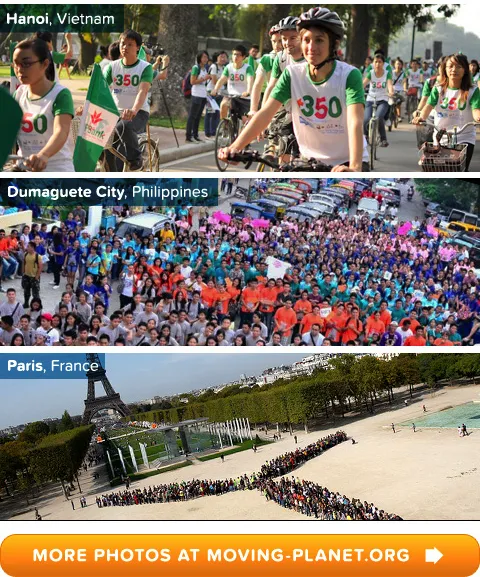 Images from around the world. More at https://www.moving-planet.org