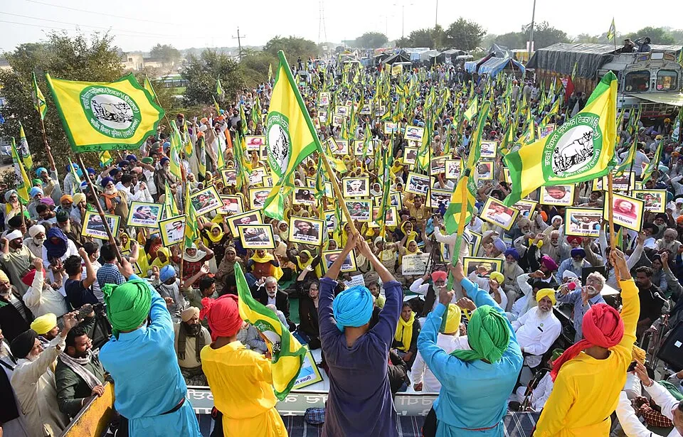 Datei:2020 Indian farmers' protest - Art, pen and people.jpg