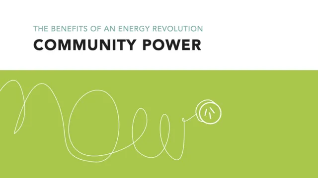 The Benefits of Community Solar