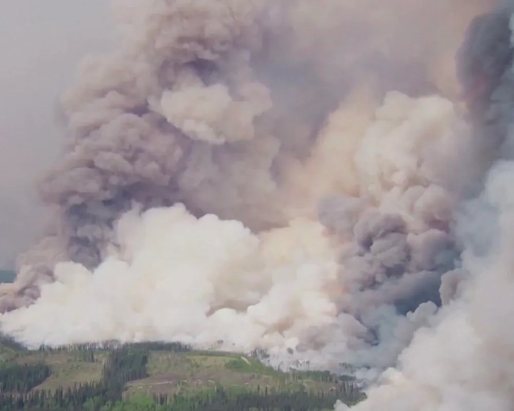 Wildfire smoke