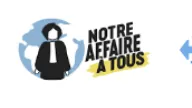 Logos of environmental organizations including Reseau Action Climat, Reclaim Finance, Les Amis de la Terre France, Notre Affaire à Tous, 350.org, and Greenpeace arranged horizontally on white background.