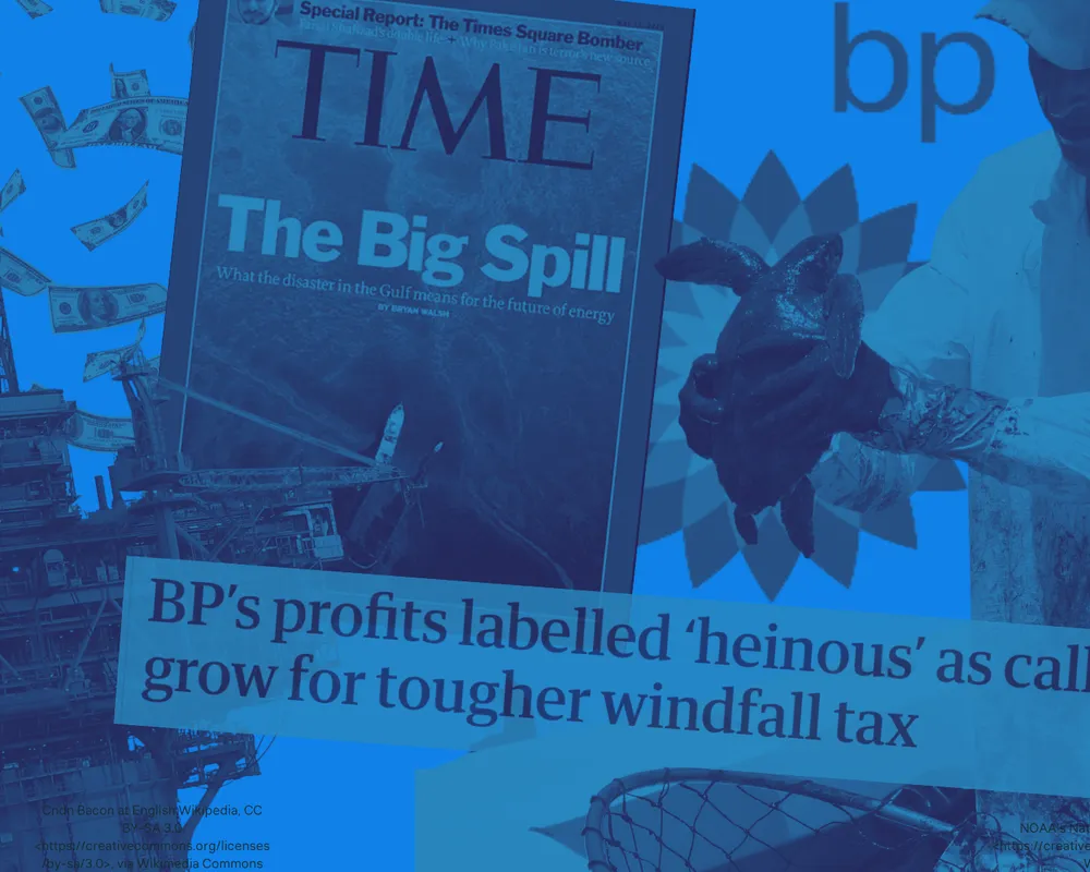 background image for blog post entitled BP is the worst