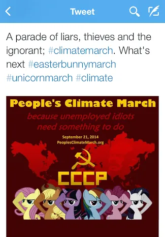 Crazy tweet