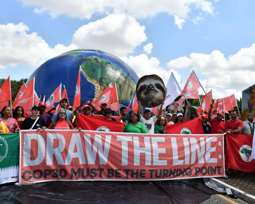 Delimite ou draw the line reune ativistas ao redor do mundo