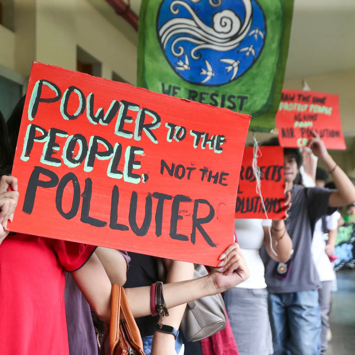 Draw the Line Philippines activists