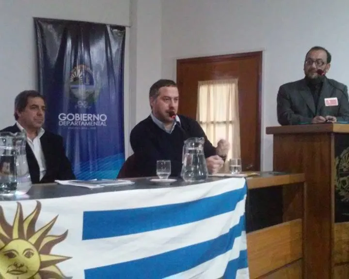 Juan Pablo Olsson, coordenador de campanhas climáticas da 350.org Argentina, falou sobre a geopolítica latino-americana e a necessidade urgente de defender o Aquífero Guaraní.
