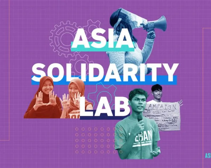 Asia Solidarity Lab invitation poster