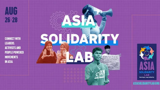 Asia Solidarity Lab invitation poster