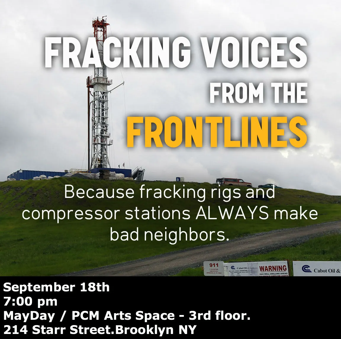Fracking Panel Square