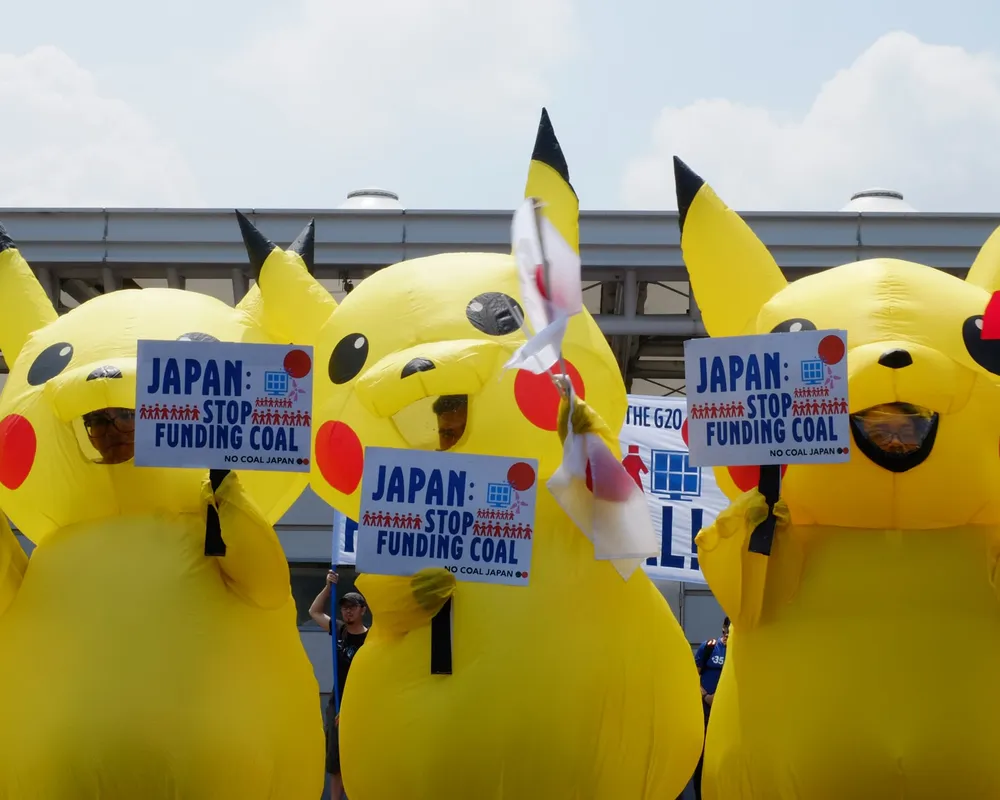Pikachu Action at the Japan Embassy - AC Dimamatac