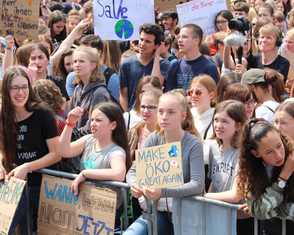 School strike in Berlin