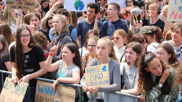 School strike in Berlin