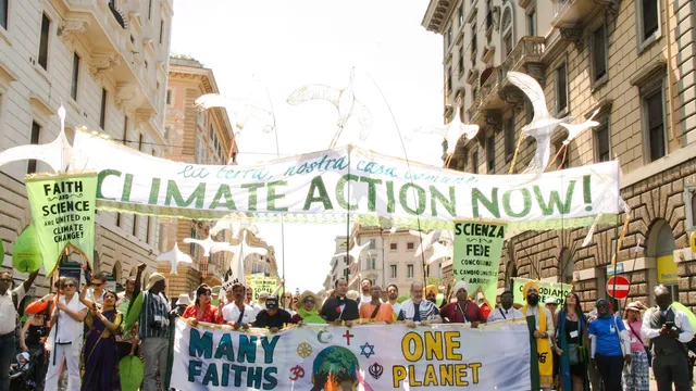 Multi-faith encyclical celebration march, Rome June 2015