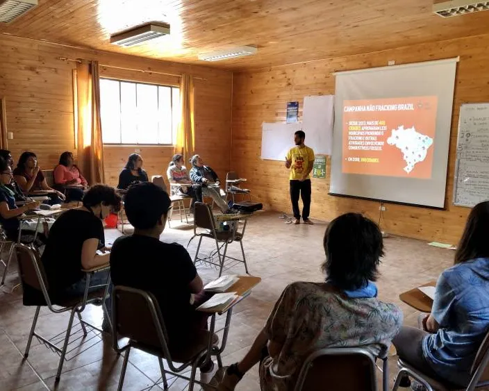 Acampamento Ayni - Chile - 2019 - ativismo contra mudanças climáticas