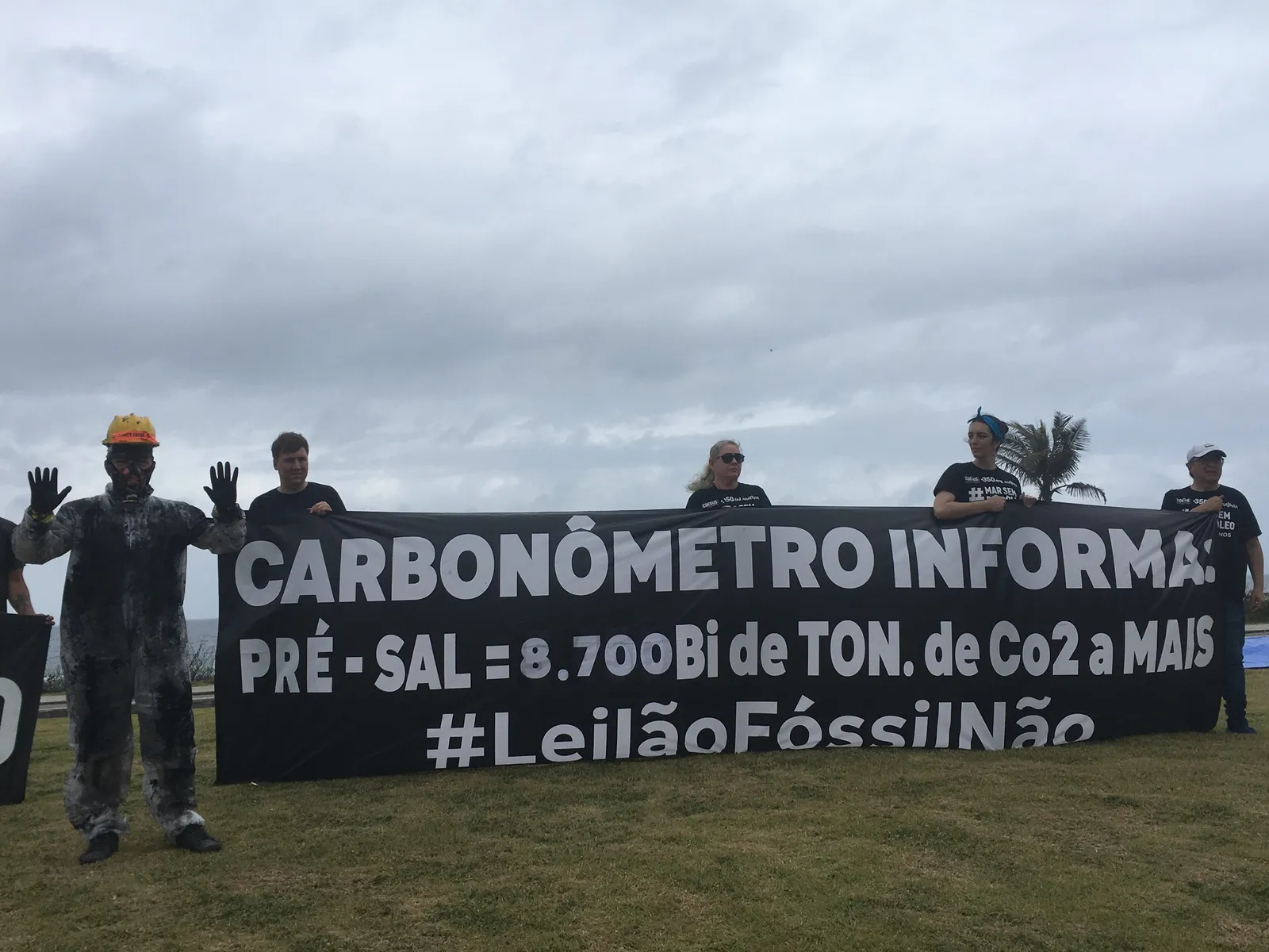 Mobilização leilão cessão onerosa Pré Sal - 06/11/19