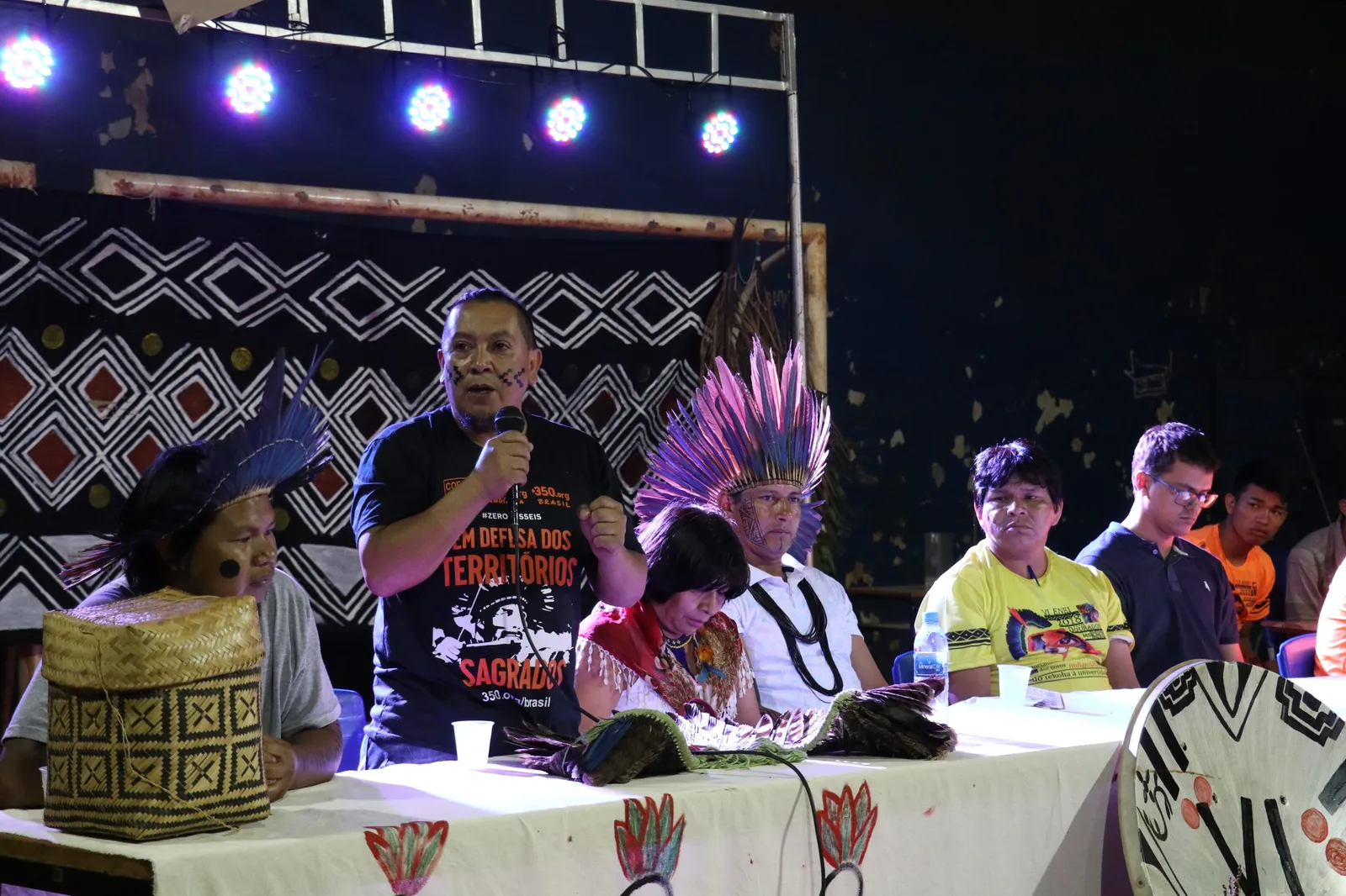 Kretã Kaingang na 6º Encontro Nacional de Estudantes Indígenas (ENEI)