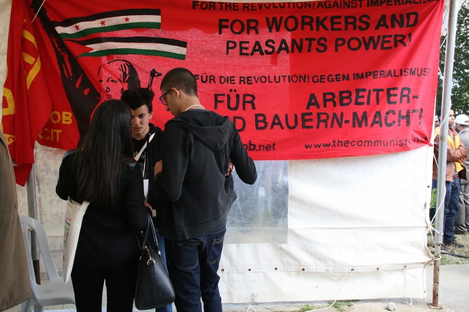 World Social Forum 2015 taking place in Tunis, Tunisia. Photo credit: Hoda Baraka 