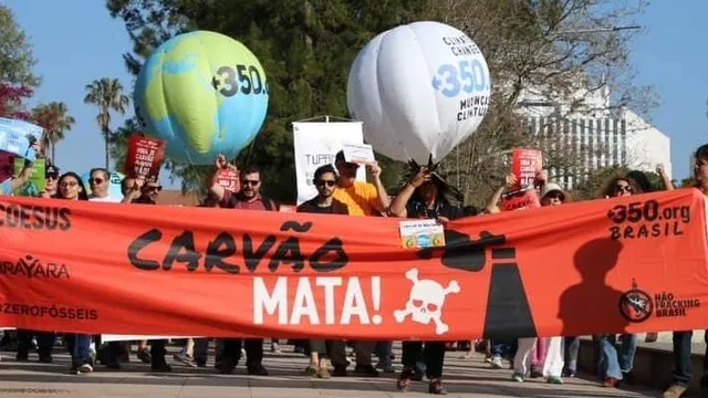 mobilization against coal in Brazil