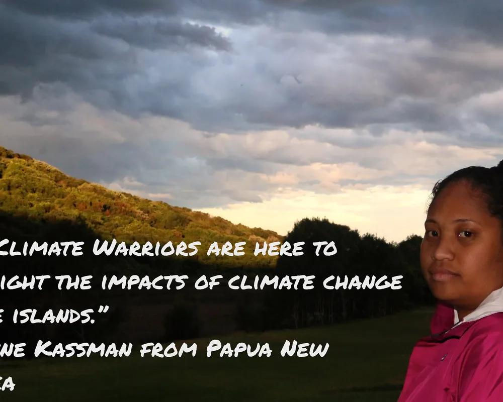 Arianne Kassman, Climate Warrior from Papua New Guinea