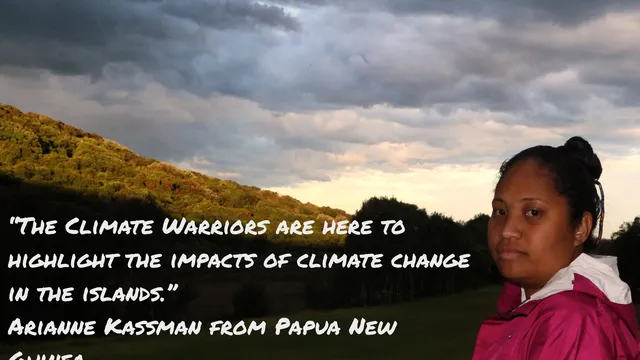 Arianne Kassman, Climate Warrior from Papua New Guinea