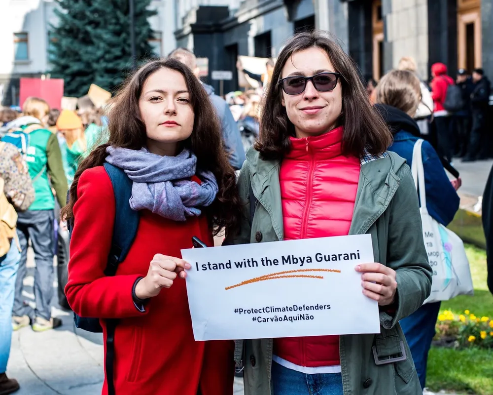 solidariedade ao povo Mbya Guarani