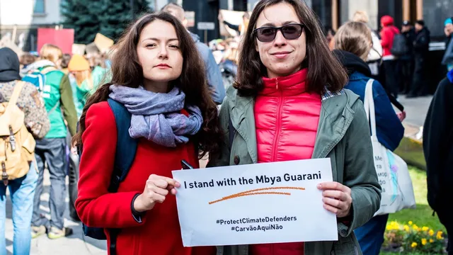 solidariedade ao povo Mbya Guarani