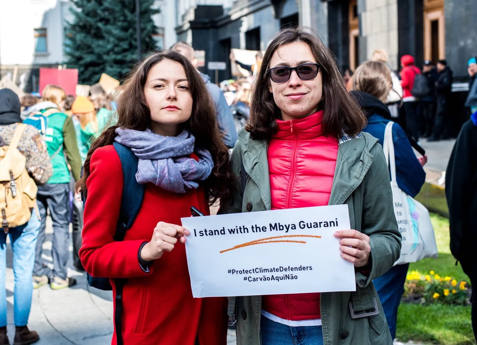 solidariedade ao povo Mbya Guarani