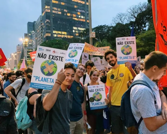 Mobilização Global pelo Clima, em São Paulo, em 20.09.19