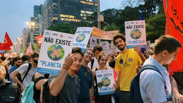 Mobilização Global pelo Clima, em São Paulo, em 20.09.19