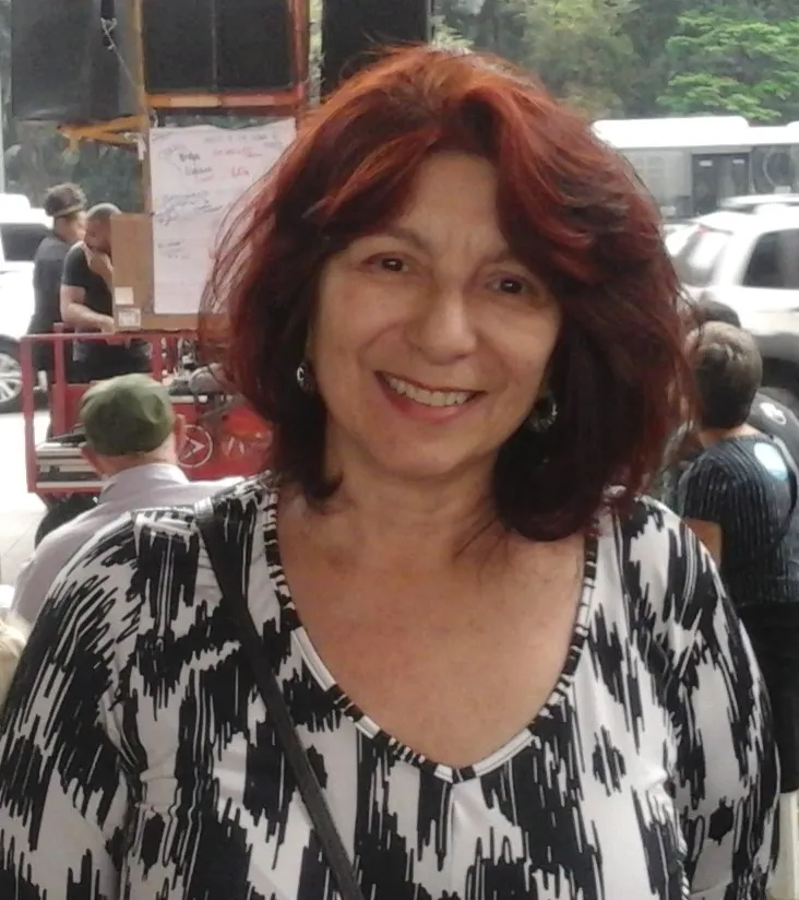 Profa Silvana Zioni, da UFABC, participou de aula aberta na Mobilização Global pelo Clima, em SP, 20.09.19