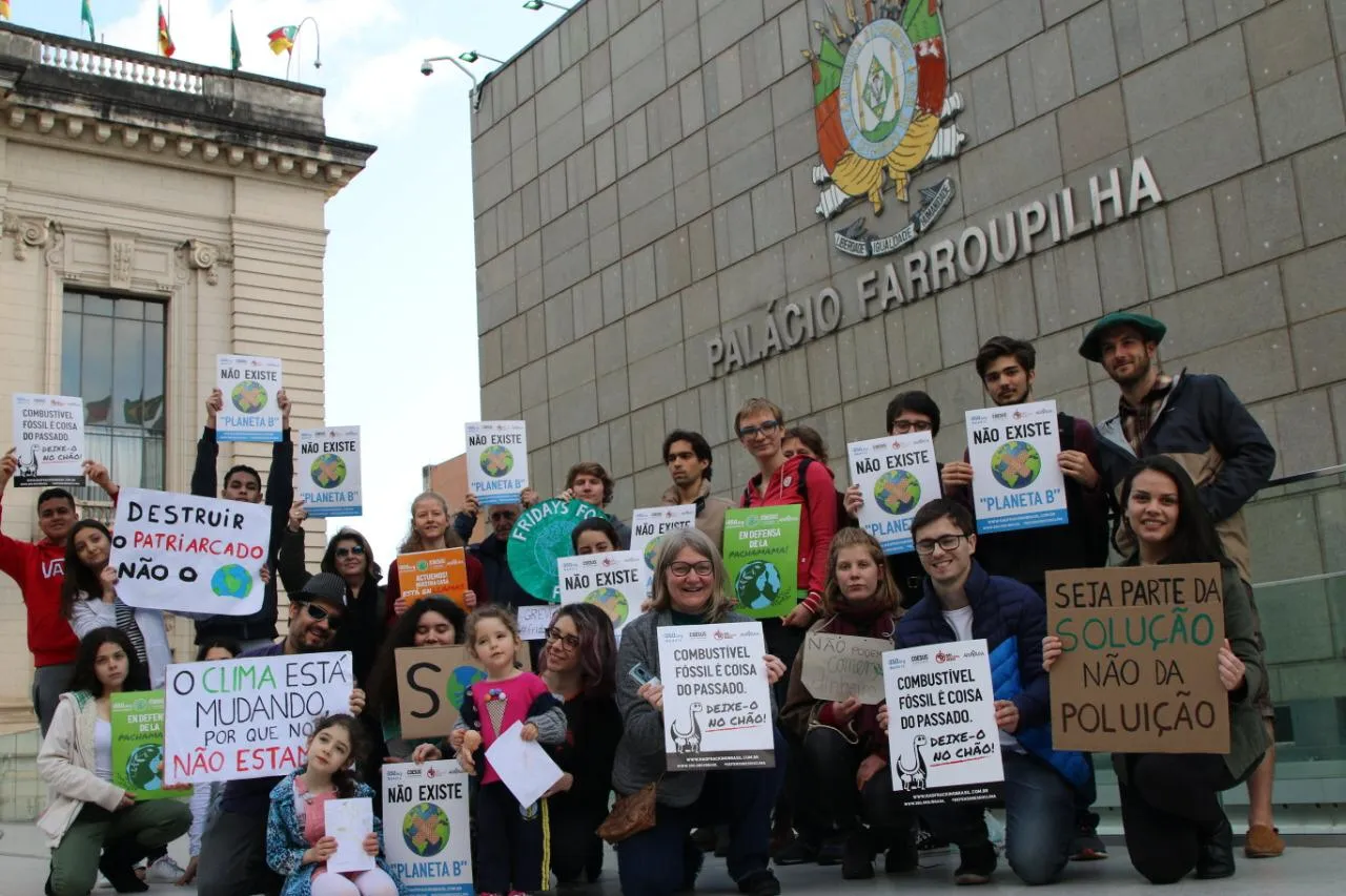 Mobilização Global pelo Clima, em Porto Alegre, RS - 20.09.19