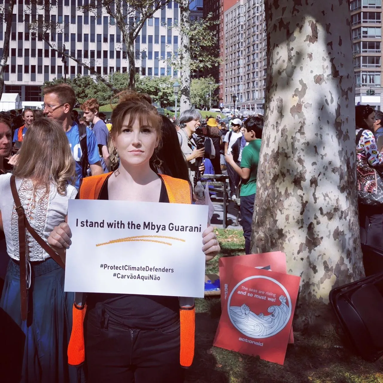 solidariedade ao povo Mbya Guarani