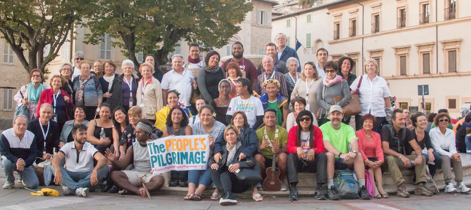 Peoples Pilgrimage and the PCWs arrive in Assisi